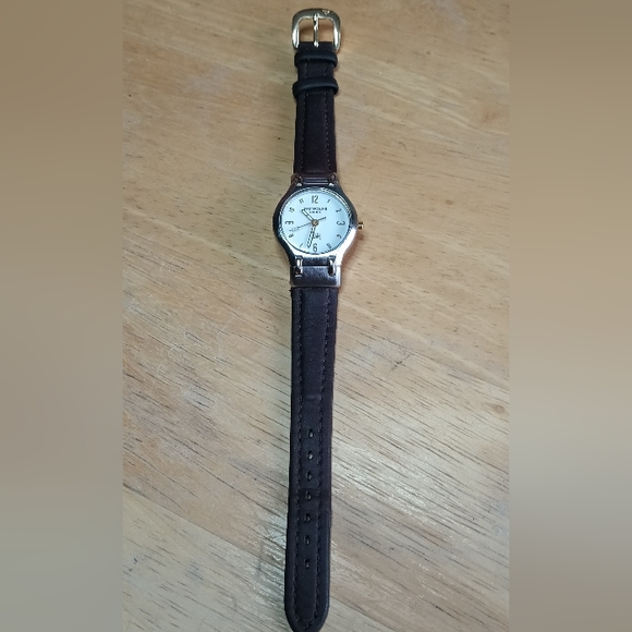 XVery early Roscani Paris watch 25mm SS case, white face 23K Gold plated details - Picture 8 of 14